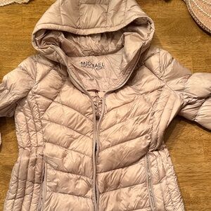 Michael Kors Women’s Puffer Jacket - Light Pink